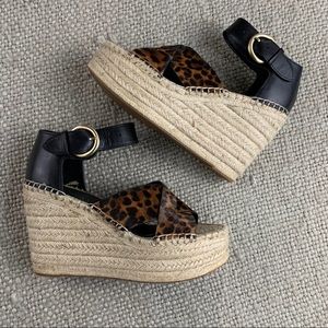 MARC FISHER wedge sandal